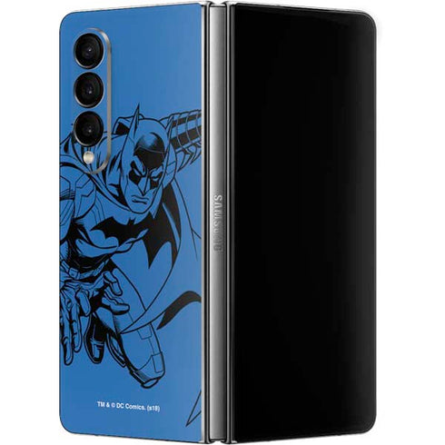 DC Comics Batman Comic Pop Galaxy Z Fold4 5G Skin